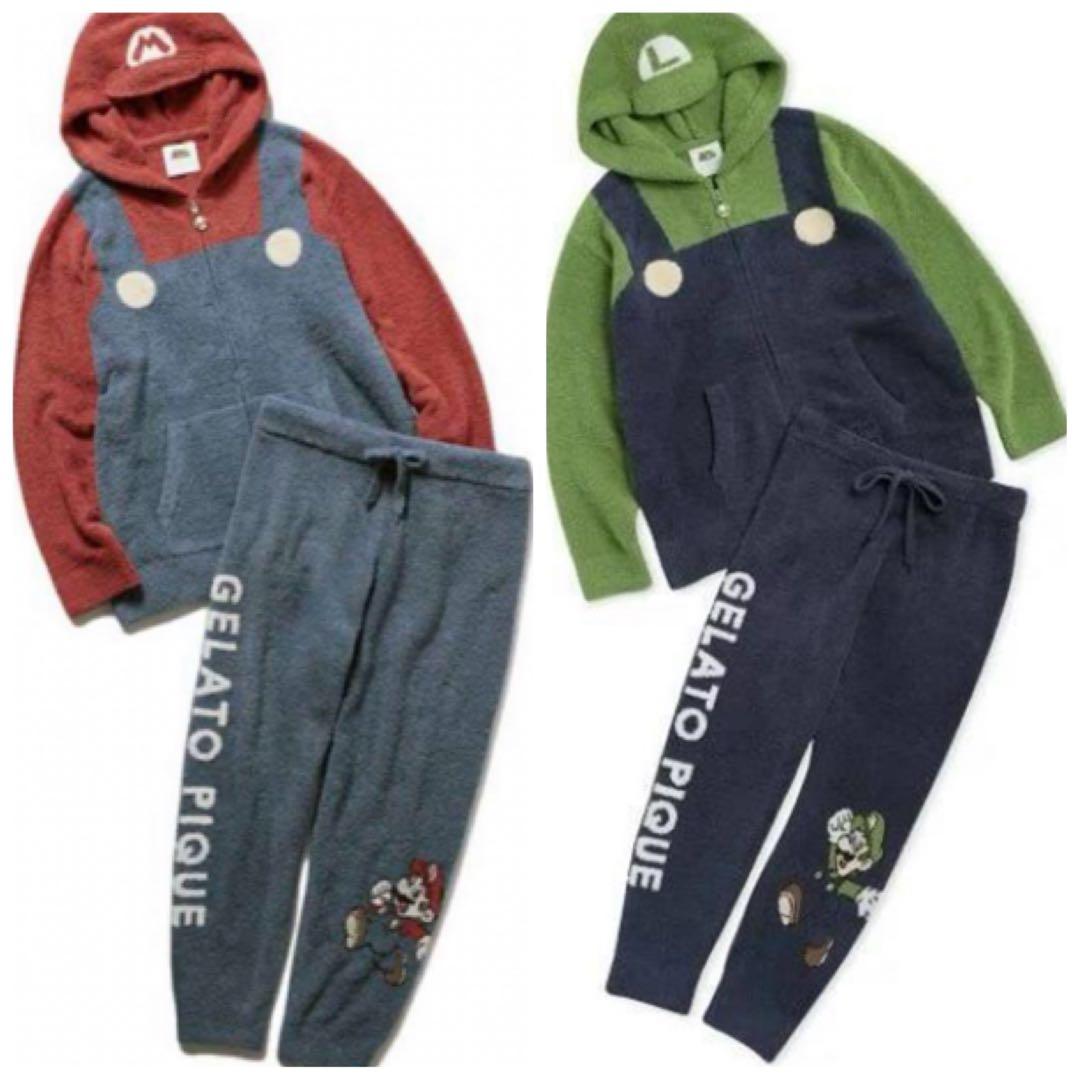 gelato pique ジェラート ピケ マリオ ルイージ セットアップ - メルカリ