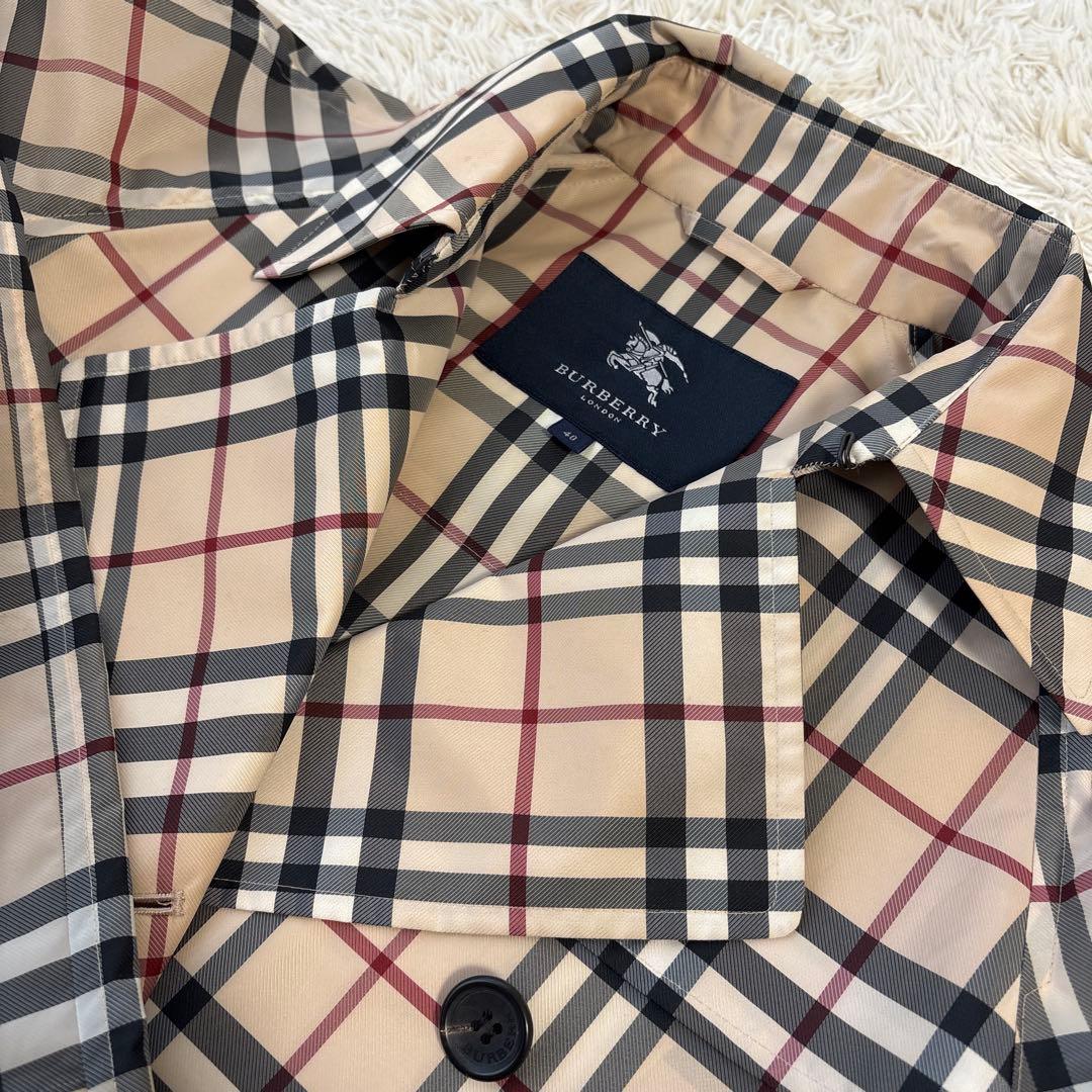 【早いもの勝ち‼︎】お値下げ！Burberry バーバリー レインコート ☆関税込・送料無料☆バーバリーチェックフード付きレインコート