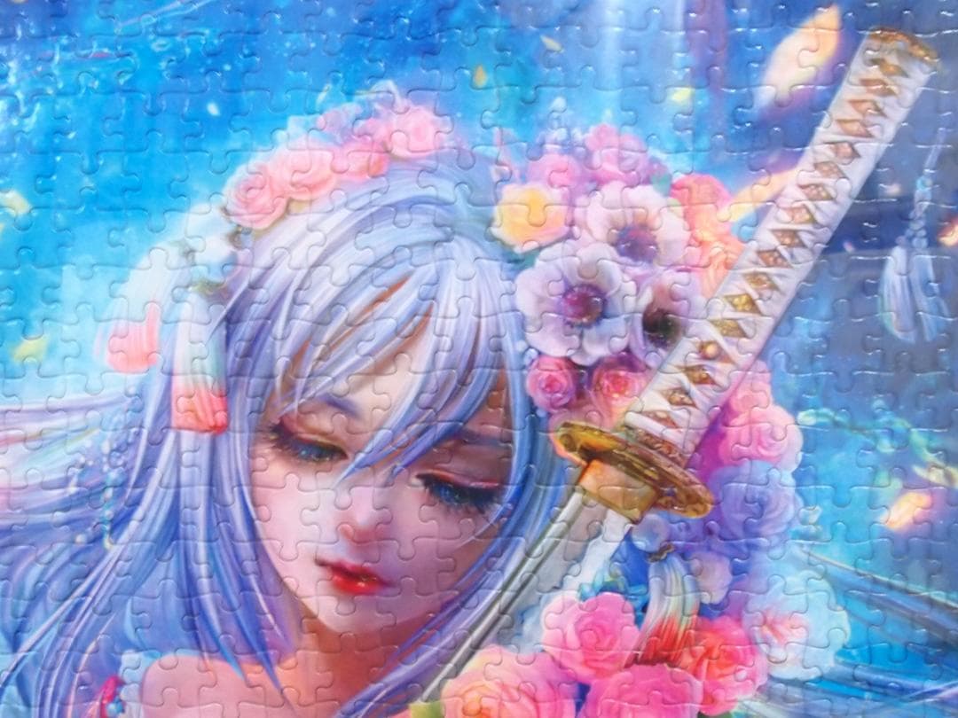 美品】深泉万葉 ジグソーパズル/1000ピース 完成品 3つセット 刀雅の舞