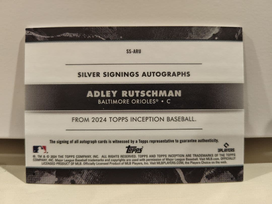 topps inception アドリーラッチマン選手直筆サインカード - メルカリ