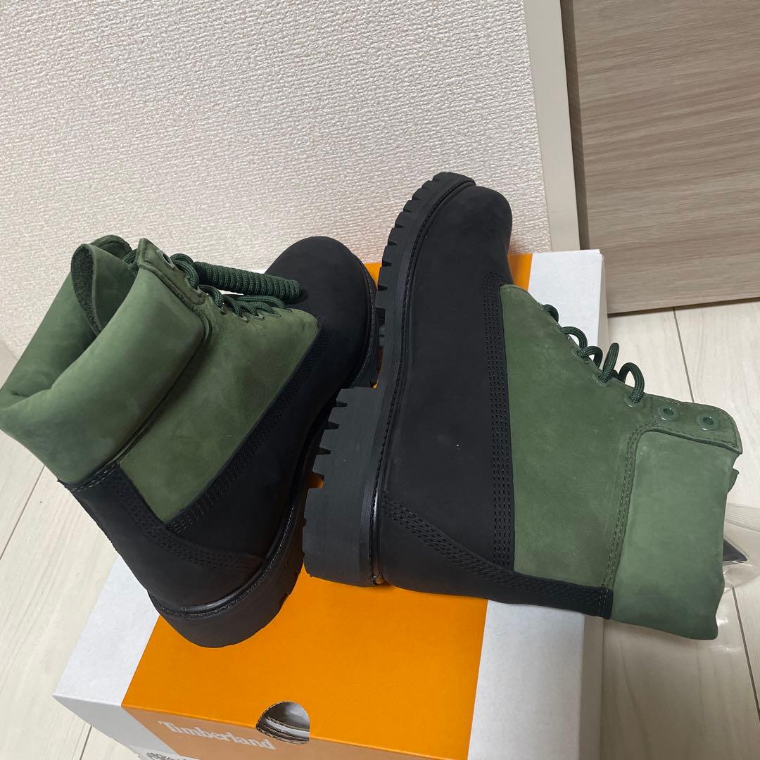 【新品】ティンバーランド6インチプレミアムブーツ グリーン 26.5cm