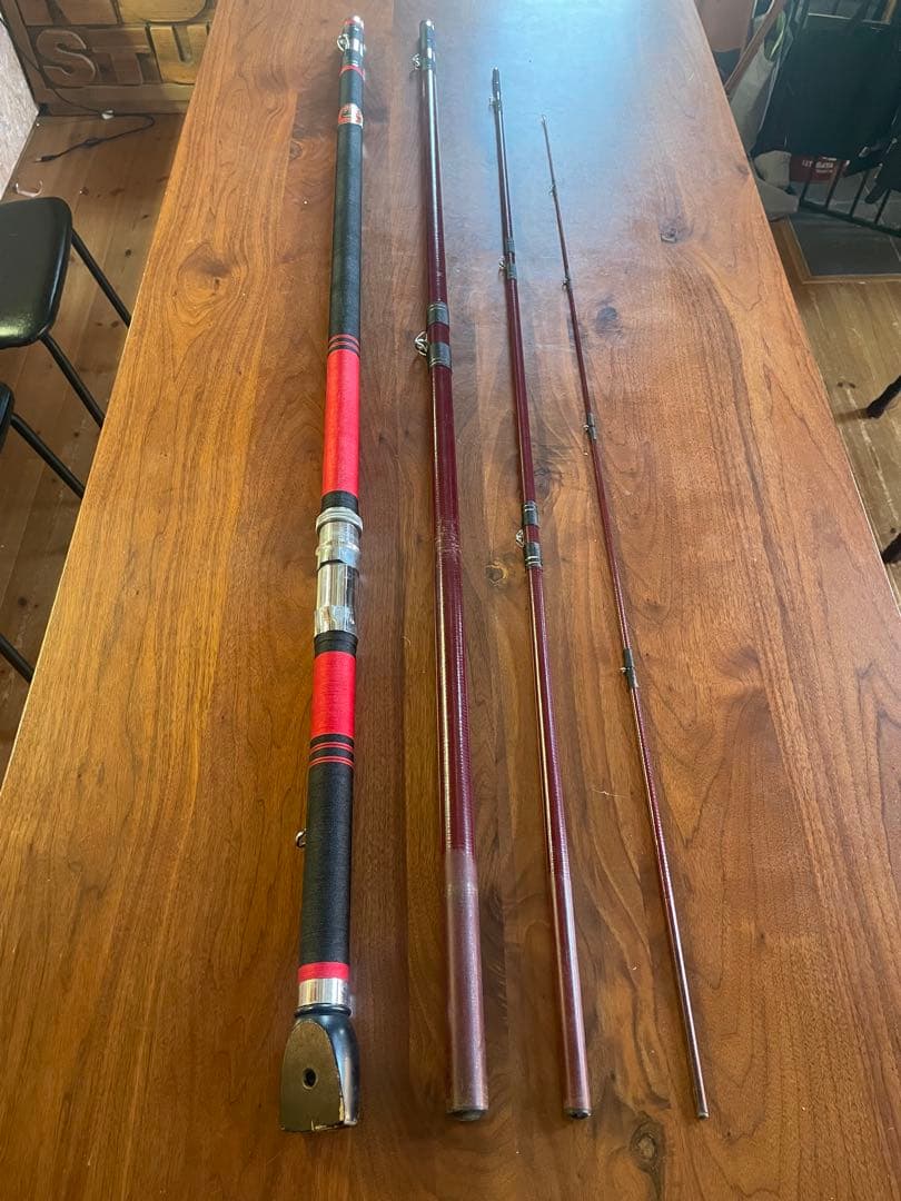 daiwa ダイワ グラスファイバー 竿 磯竿 小笠原1号 子アラ 子クエ 石鯛