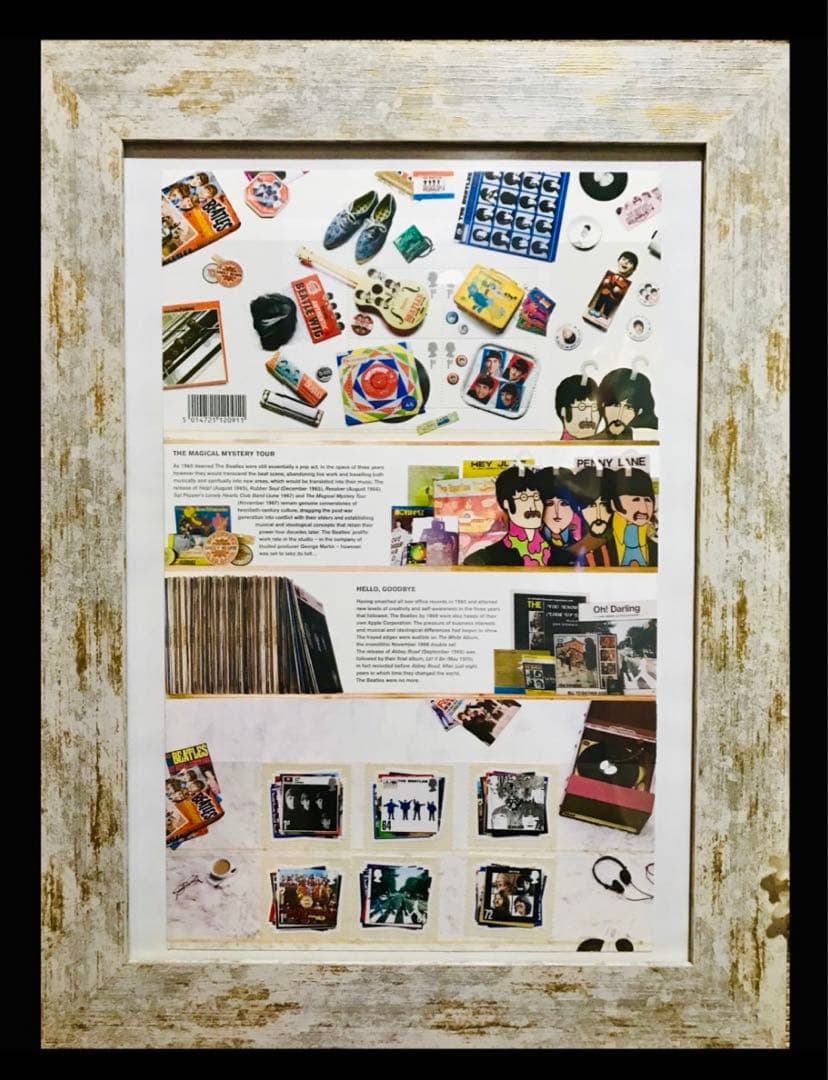 ビートルズ 超レア 切手シート（ロンドン購入） ビートルズ切手 希少 1964年 ビートルズ 切手100枚セット オリジナル