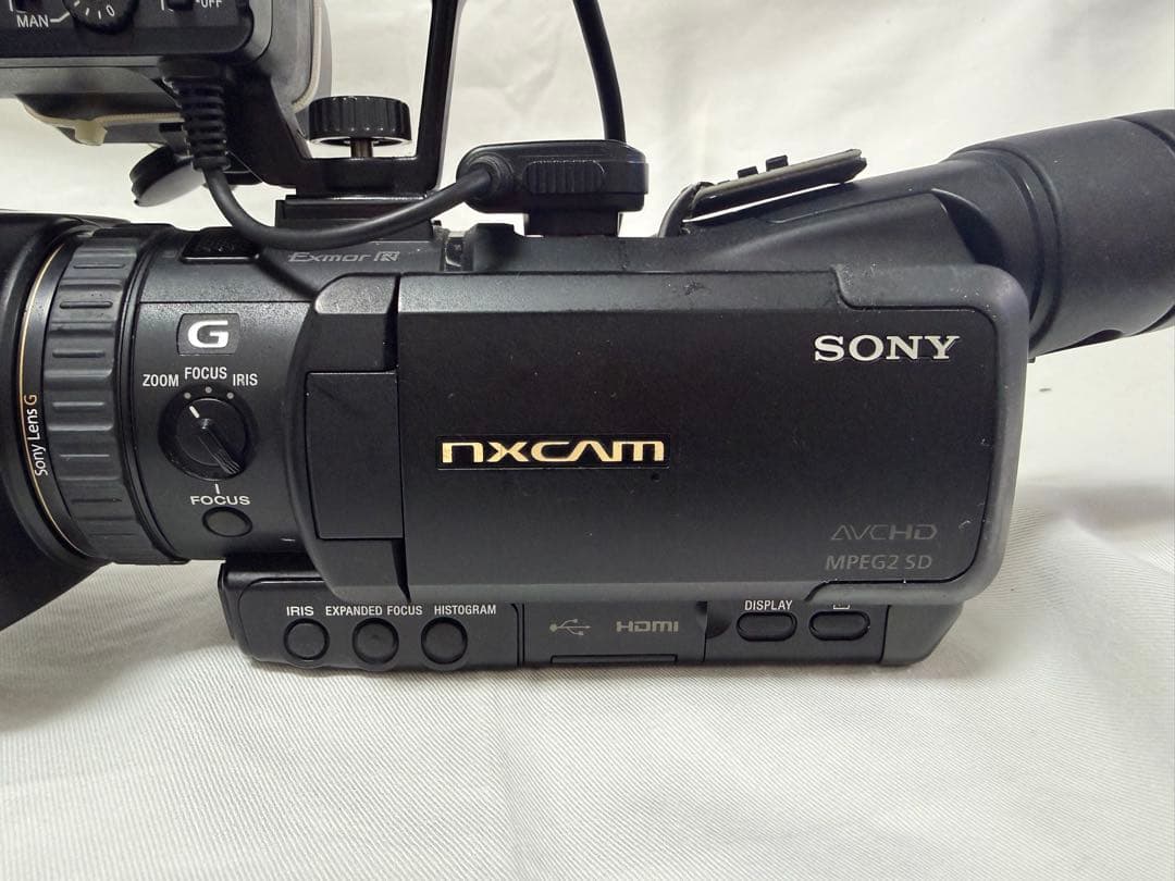 SONY NXCAM AVCHD ビデオカメラ カメラバック付き