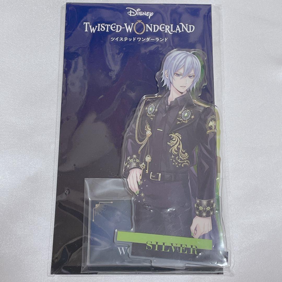 ツイステ 5周年 ブレイジングジュエル アクリルスタンド シルバー