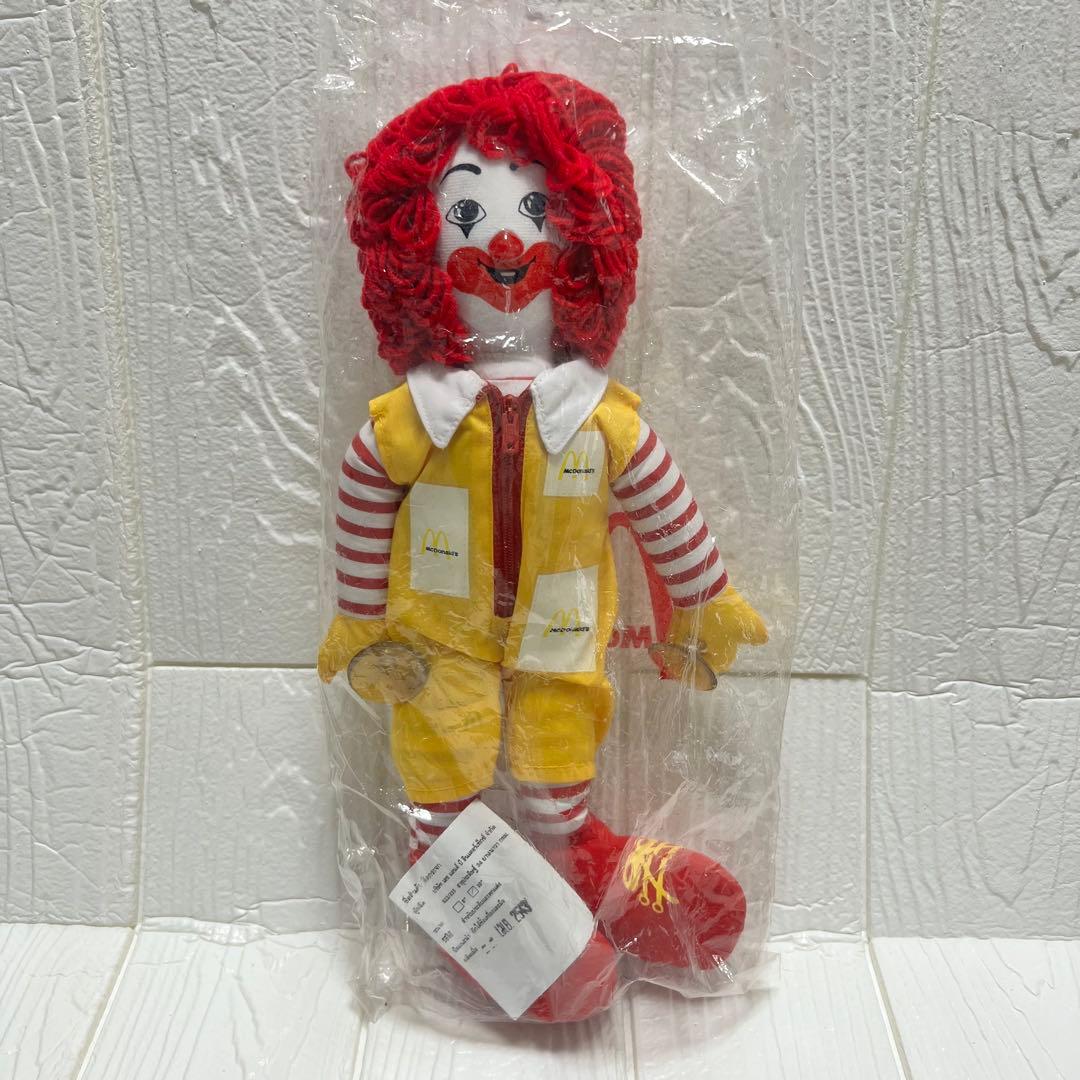 未開封デッドストック）マクドナルド ロナルド ぬいぐるみ