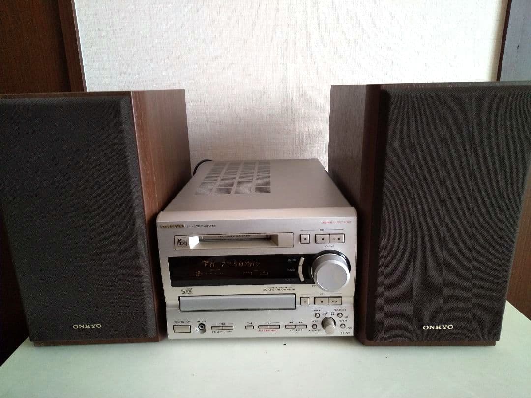 正常動作品】ONKYO FR-V7(CDピックアップレンズ、ベルト新品交換済)