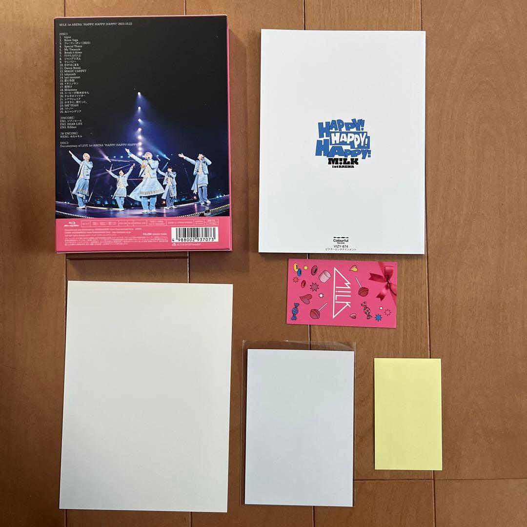M!LK DVD BluRay HAPPY!HAPPY!HAPPY! 初回盤 - メルカリ