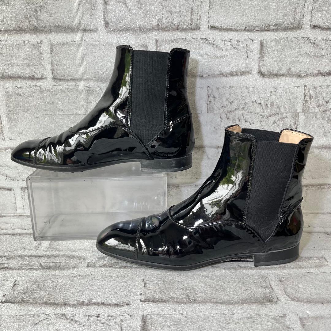TOD'Sトッズ ☆ サイドゴア ブーツ チェルシーブーツ 36 ブラック黒