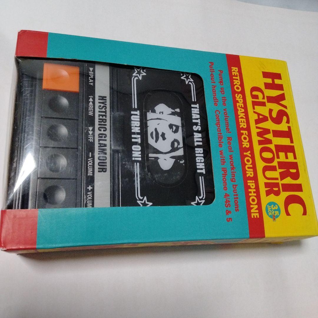 非売品】ヒステリックグラマー スピーカー レトロ カセット 動作確認