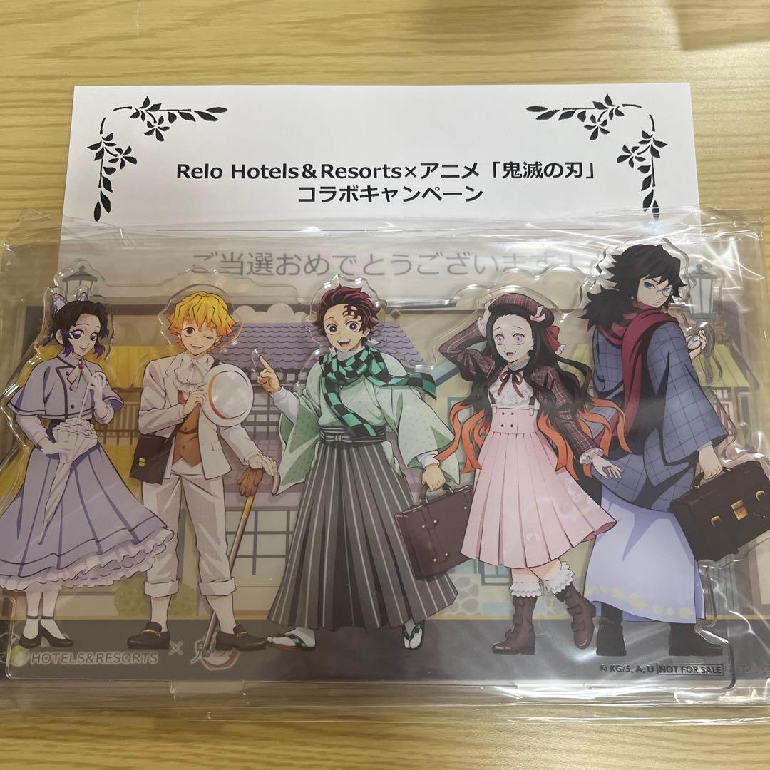 鬼滅の刃 WEBSHOPくじ A賞 ビッグアクリルスタンドキット しのぶとカナエ