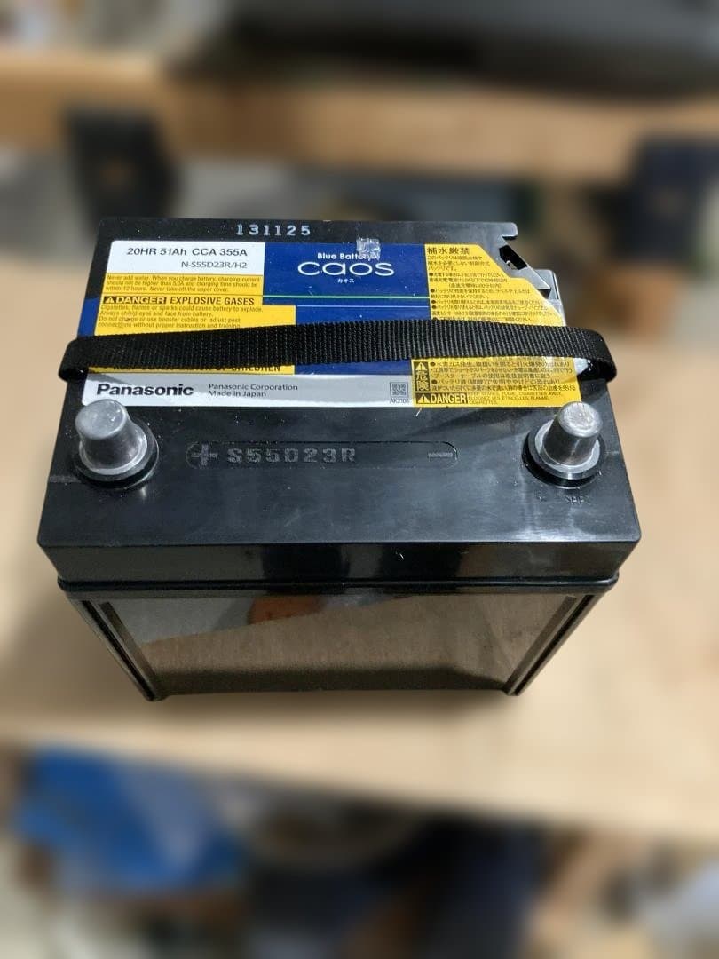 パナソニック S55D23R/H2 バッテリー、ハイブリット車(補機)用 ハイブリット車補機用バッテリーN-S55D23R(H2) Panasonic