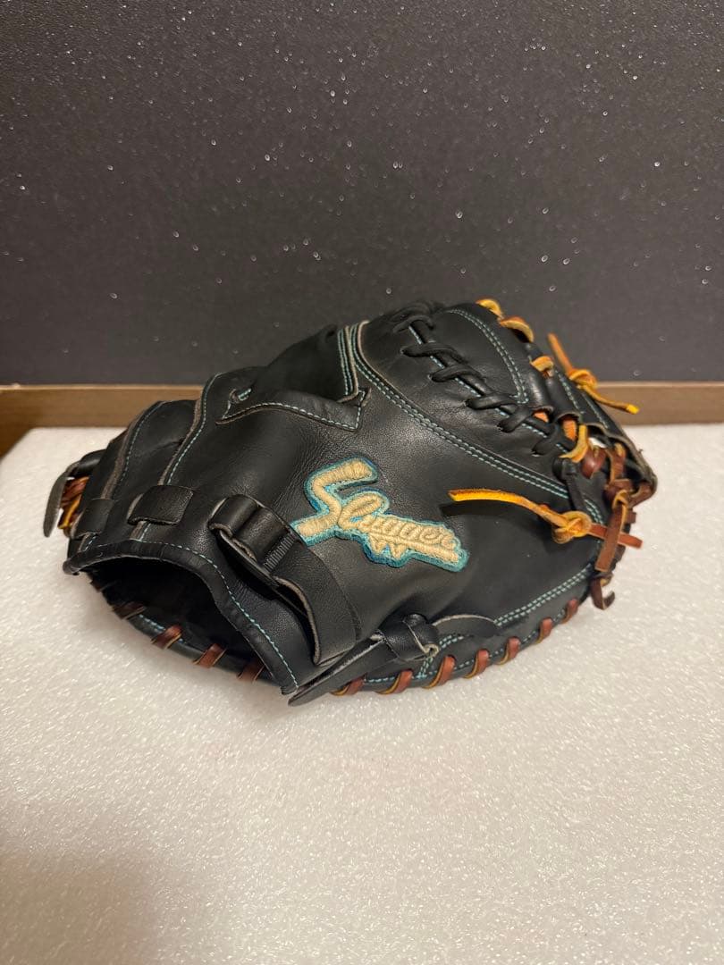 ★人気★ 久保田スラッガー 軟式用 オーダー キャッチャーミット 小型 軽量 久保田スラッガー KSM-036 軟式用キャッチャーミット 小型で深いポケット