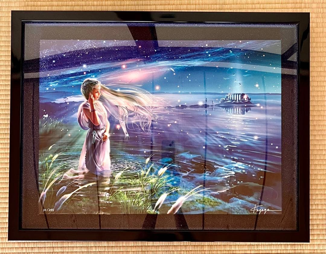 絵画 KAGAYA MONSTER Exhibition2024入賞は、kagayaki.2442さんの「Abyss」が受賞