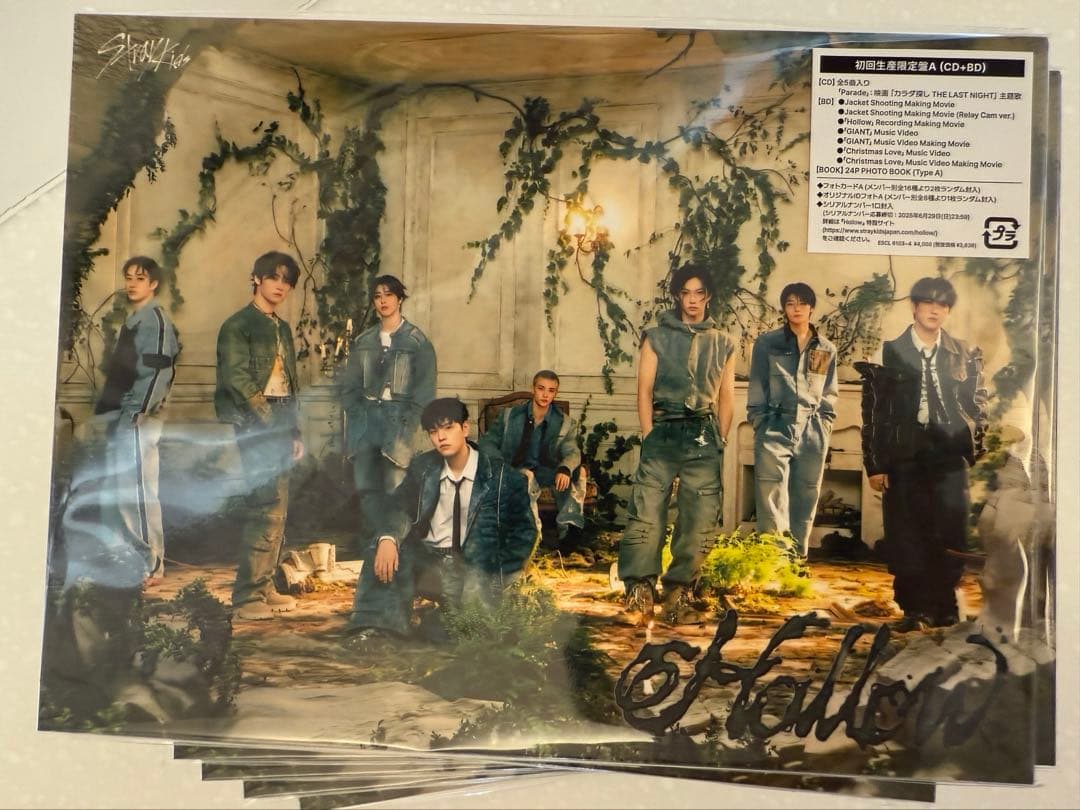 スキズ stray kids Hollow 未開封 初回生産限定版A 10枚