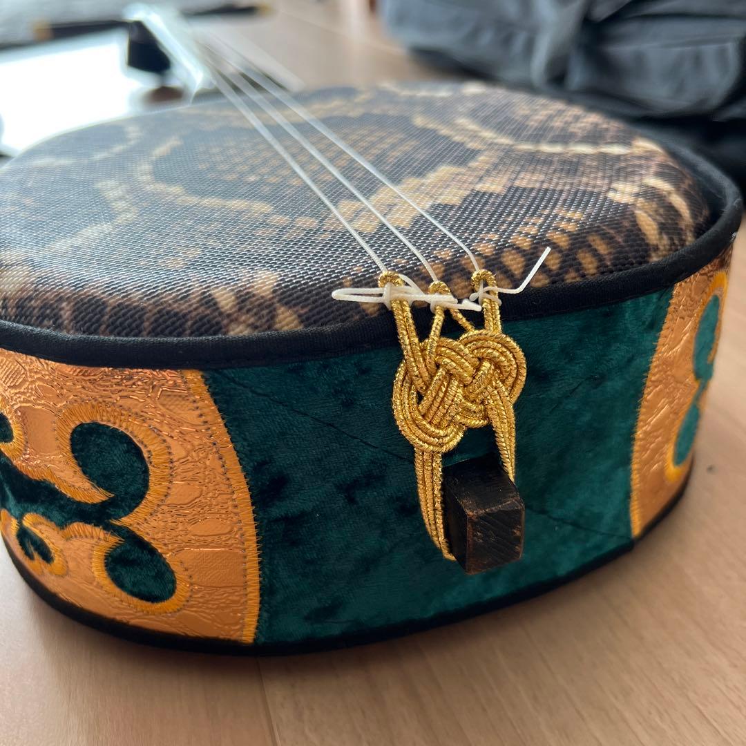 【ラスト出品2/10まで！格安値下げ中】三線セット　石垣島　普天間三線店製　三線