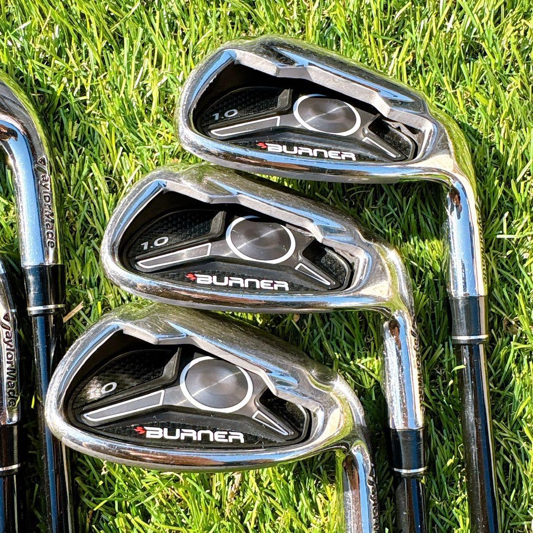 メンズゴルフクラブ テーラーメイド バーナー1.0 アイアン6本 FLEX.R