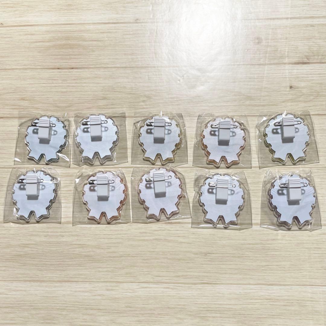 ゴールデンカムイ おなまえアクリルバッジ コンプリートセット全10種