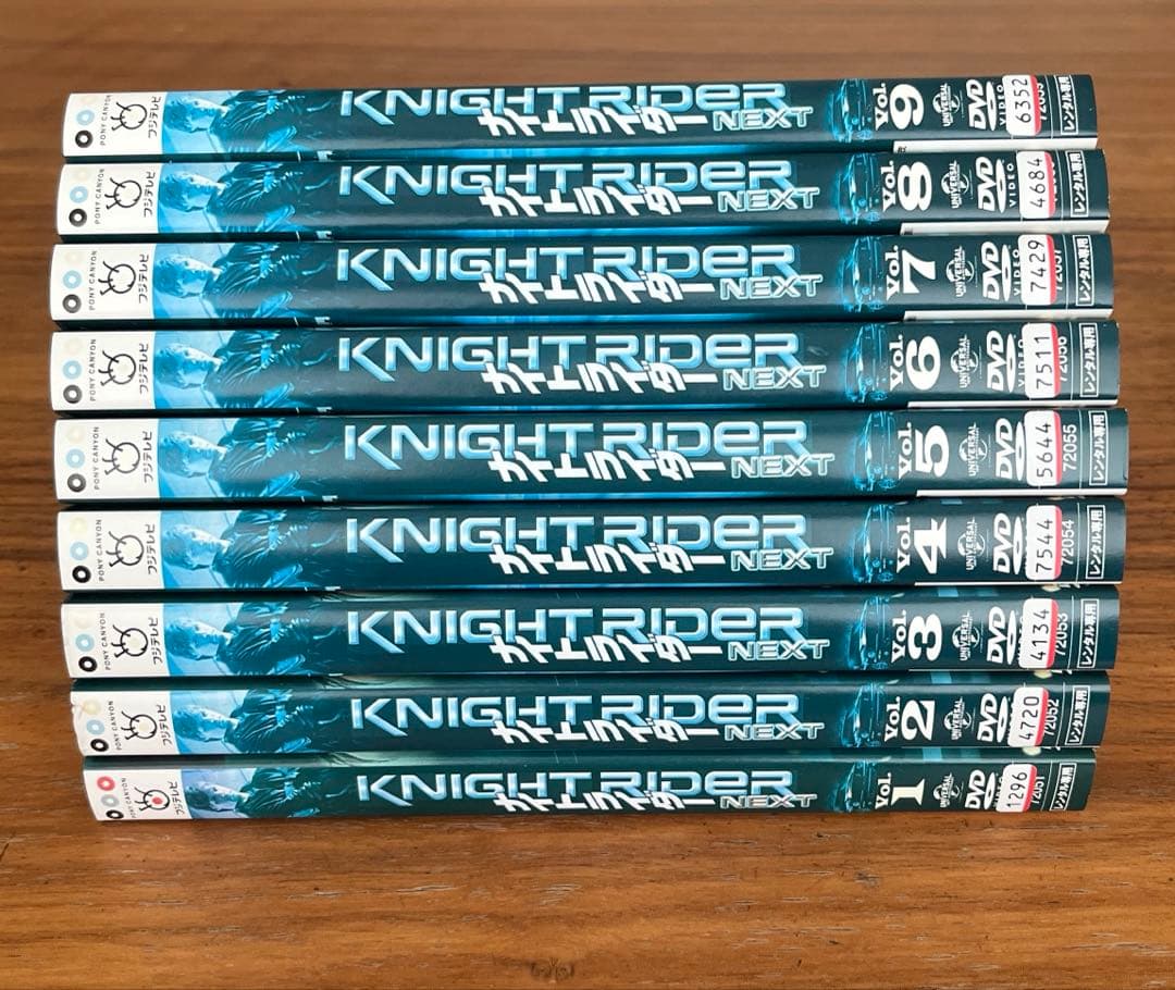 ナイトライダー ネクスト ノーカット完全版 DVD 全9巻 全巻セット