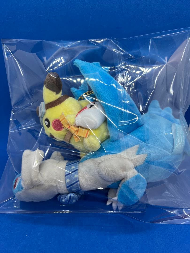 ぬいぐるみ ラティアス・ラティオスに乗って ラティオス ピカチュウ