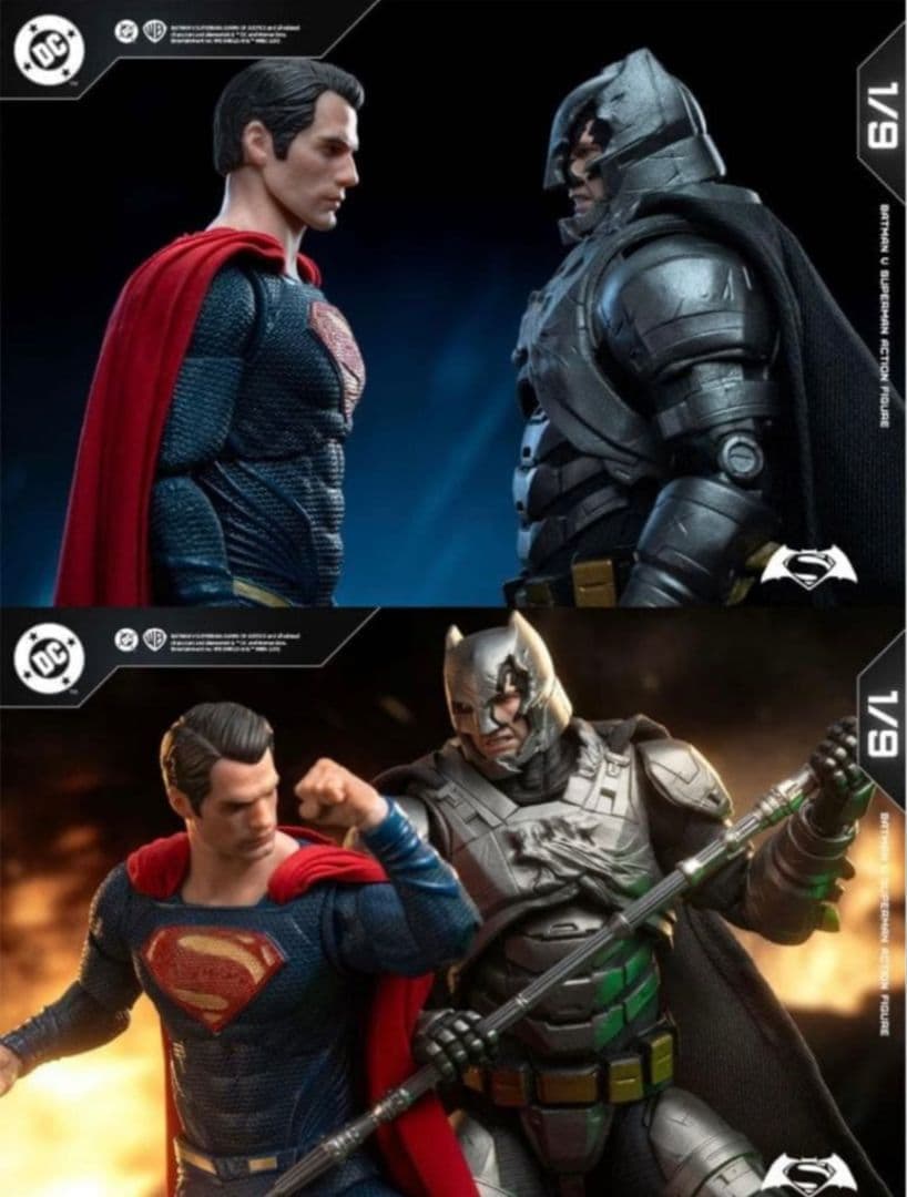 Fondjoy 1/9 バットマン ＆スーパーマン 豪華セット DC1020 - メルカリ