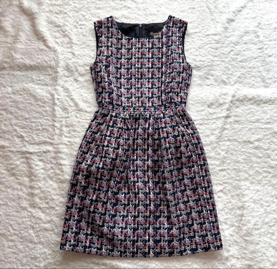 emiriawiz マリアケントツイードワンピース - メルカリ