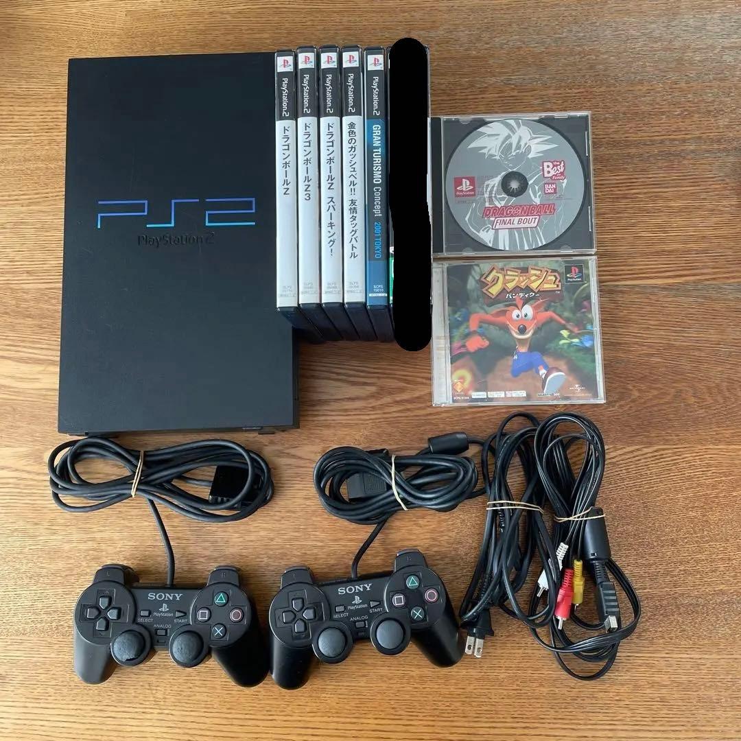 プレイステーション2 PS2 SCPH-30000 ソフトセット - メルカリ