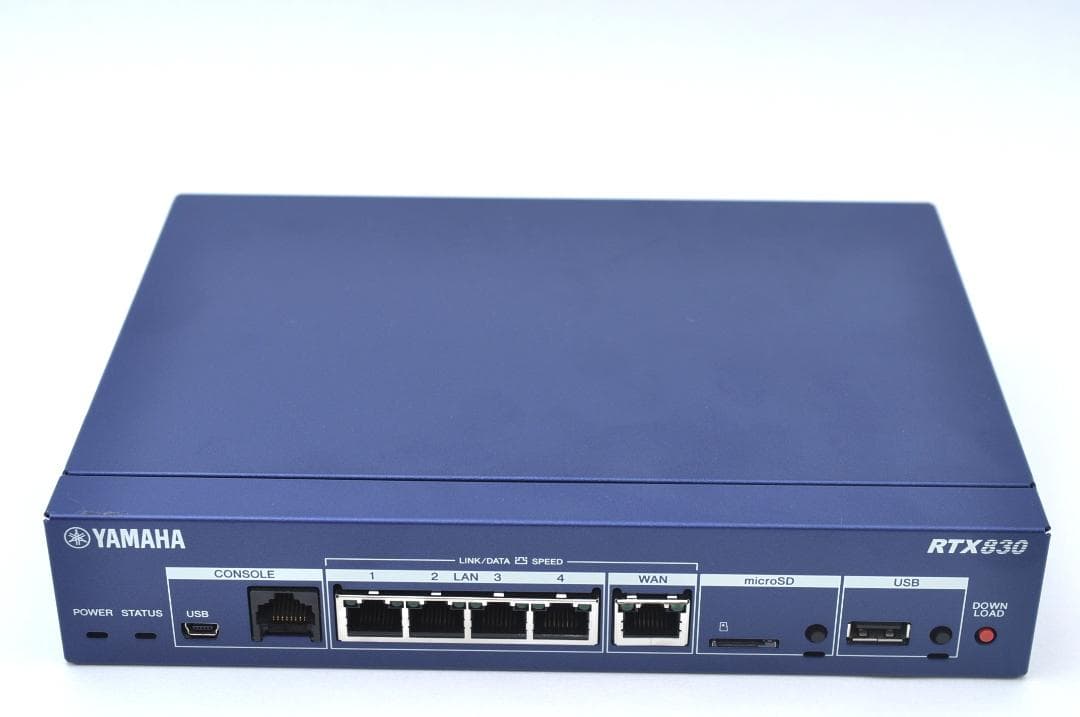 YAMAHA RTX830 ギガアクセス VPN ルーター TA1676 - メルカリ