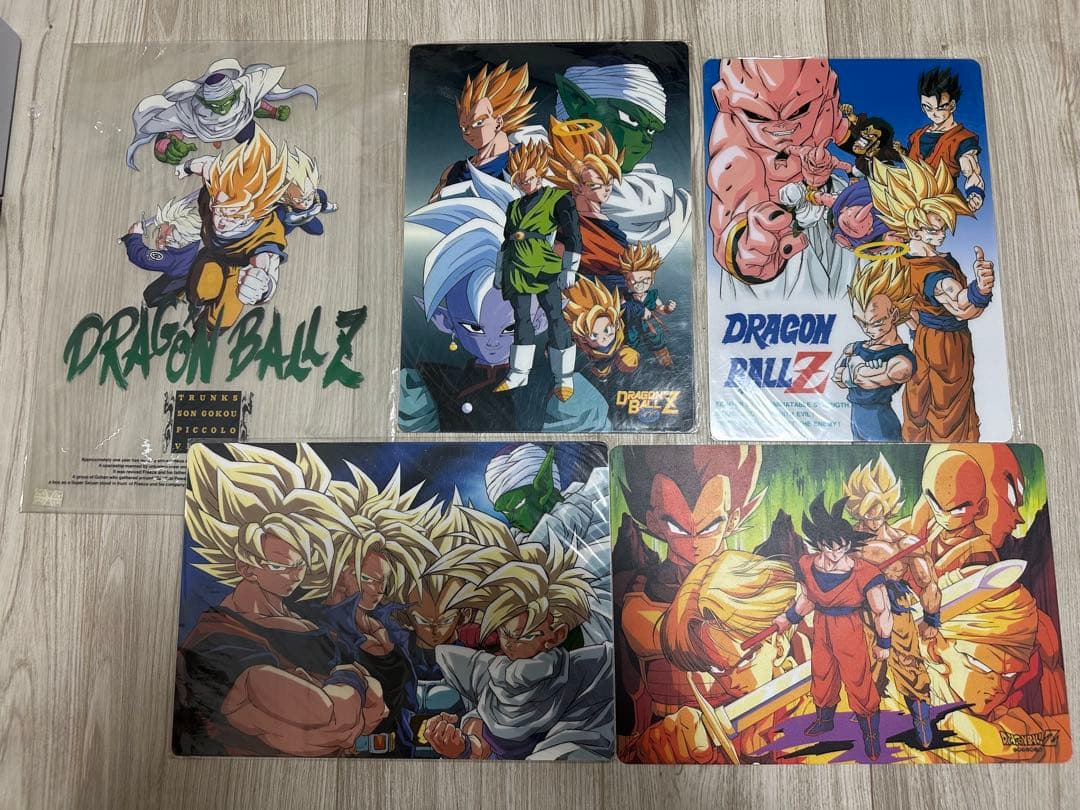 希少】当時物ドラゴンボールZ下敷きとクリアファイル