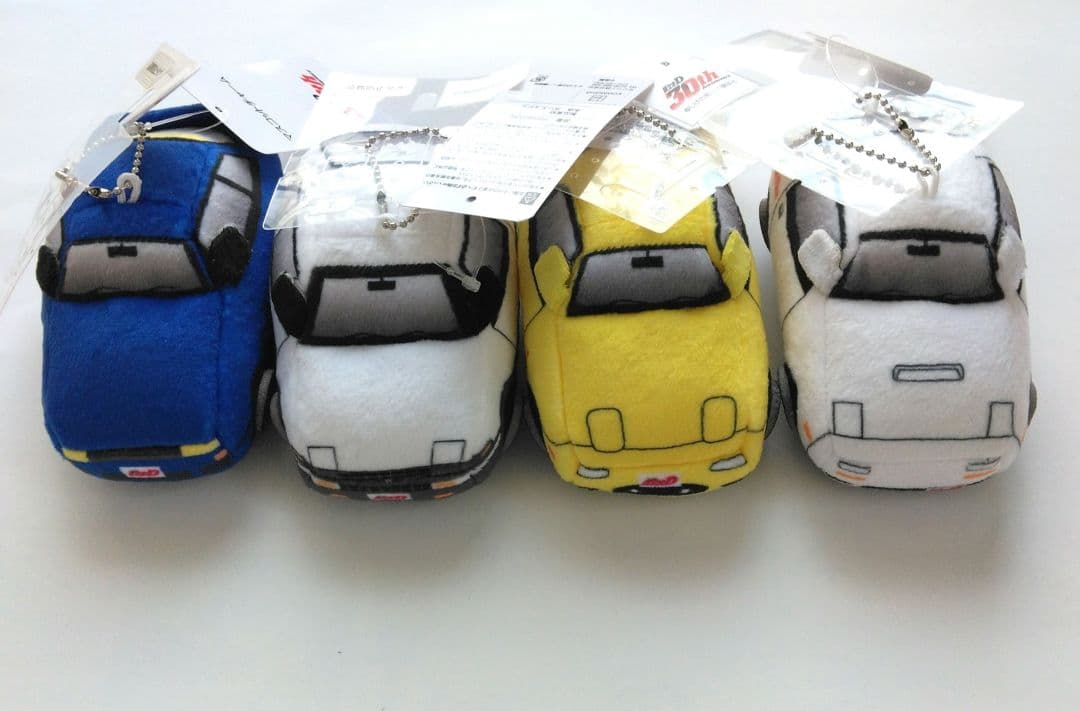 新品。数量限定。 頭文字Dマスコットチャーム 4個セット ぬいぐるみキーホルダー 1687-2593662_4.jpg