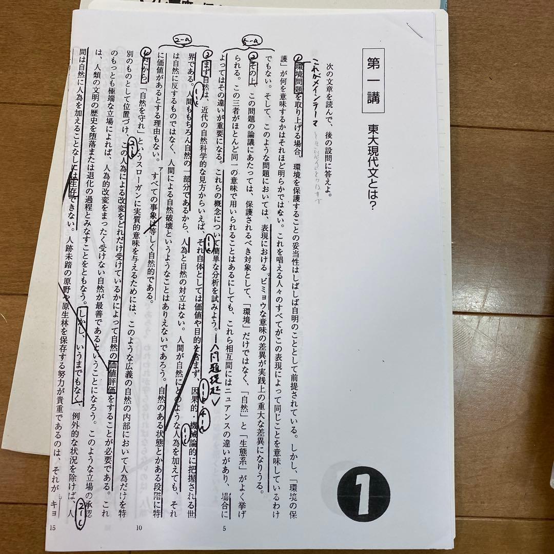 東大特進 高3東大現代文 林修先生 通年フルセット - メルカリ