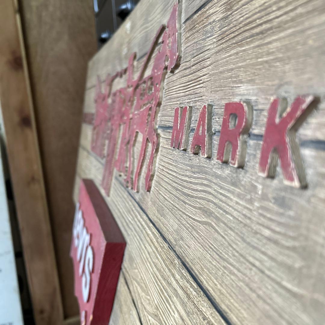 希少】リーバイス Levi's 大型看板 ウッドサイン 店舗什器 非売品 レア