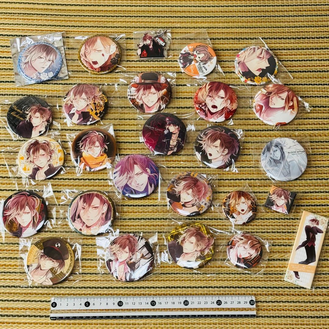 DIABOLIK LOVERS ディアラバ 無神ユーマ 缶バッジ セット ② -