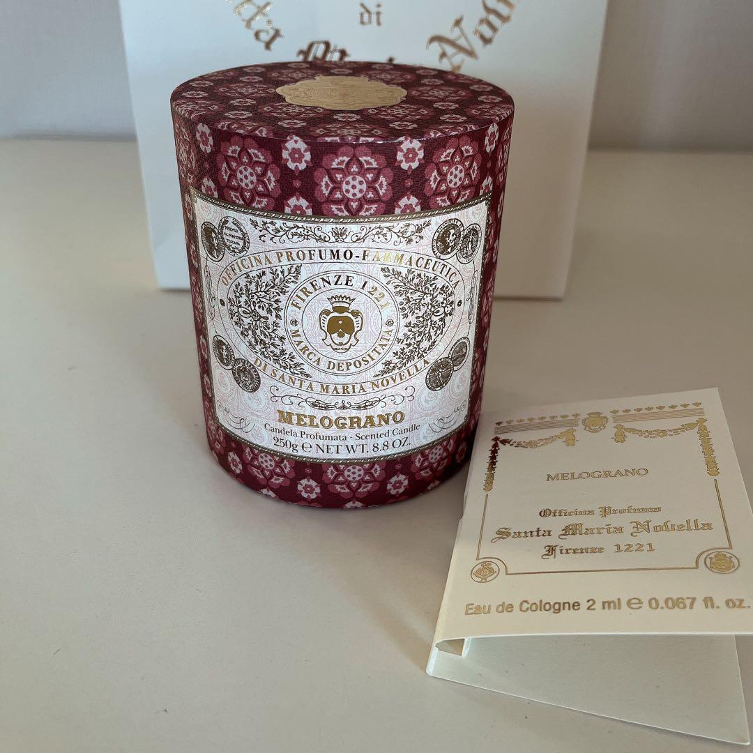Santa Maria Novella フィレンツェ1221ザクロ Santa Maria Novella Firenze 1221 Edition Melograno Eau de Cologne