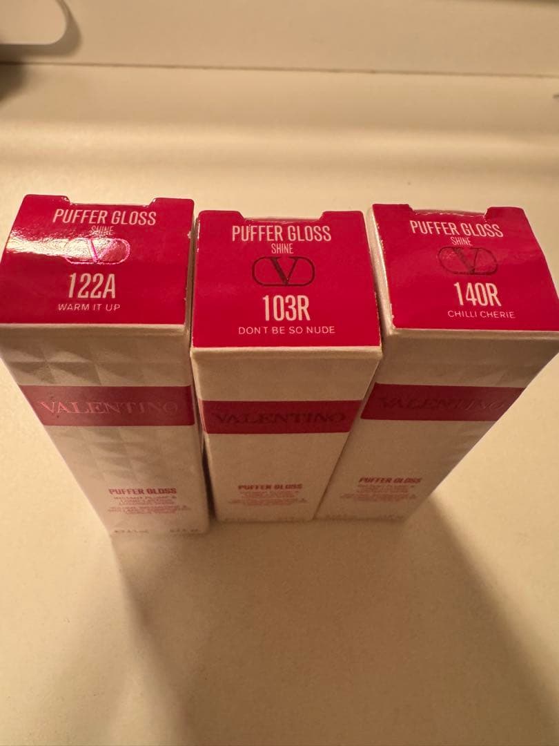 リップグロス Valentino Puffer Gloss 122A/103R/140R Puffer Gloss – Lip Hydrating Formula | Valentino Beauty