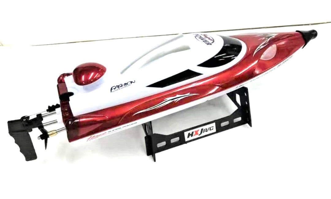 高速ボートラジコンHJ806赤 2.4GHz　最高時速30ｋｍ