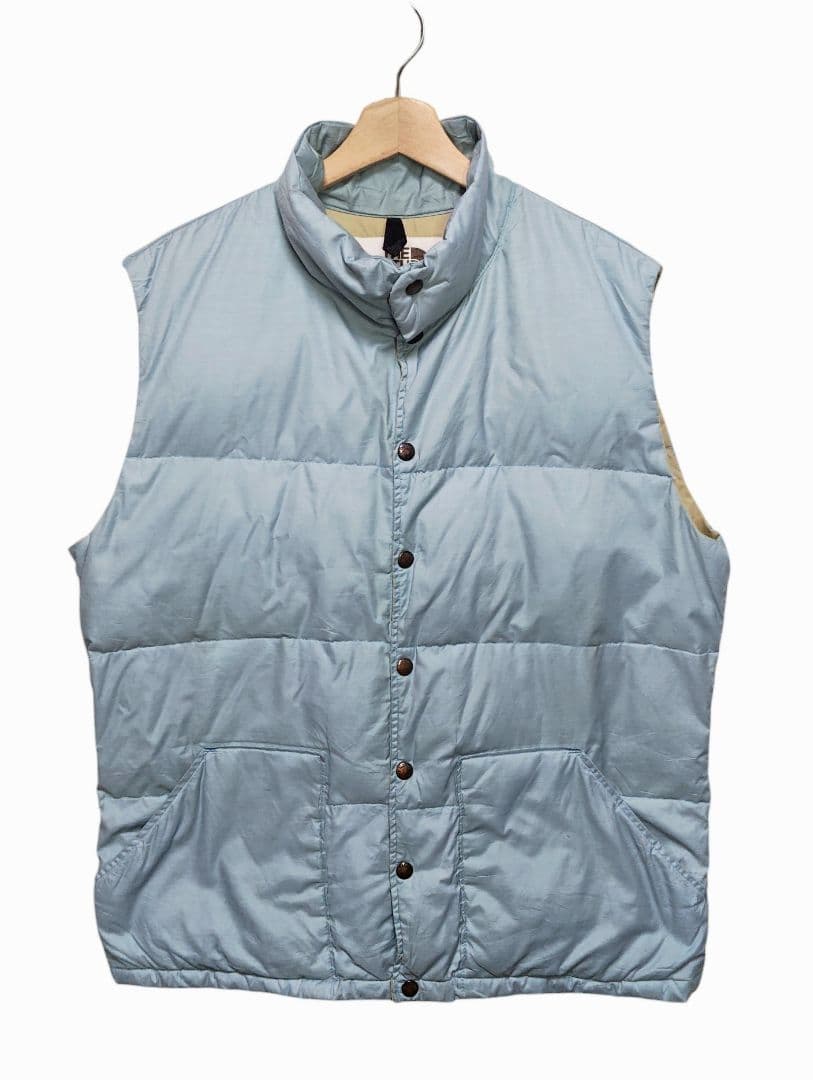 80s USA製 THE NORTH FACE ダウンベスト USA製 80s THE NORTH FACE Down Vest 灰 L ノースフェイス ダウン