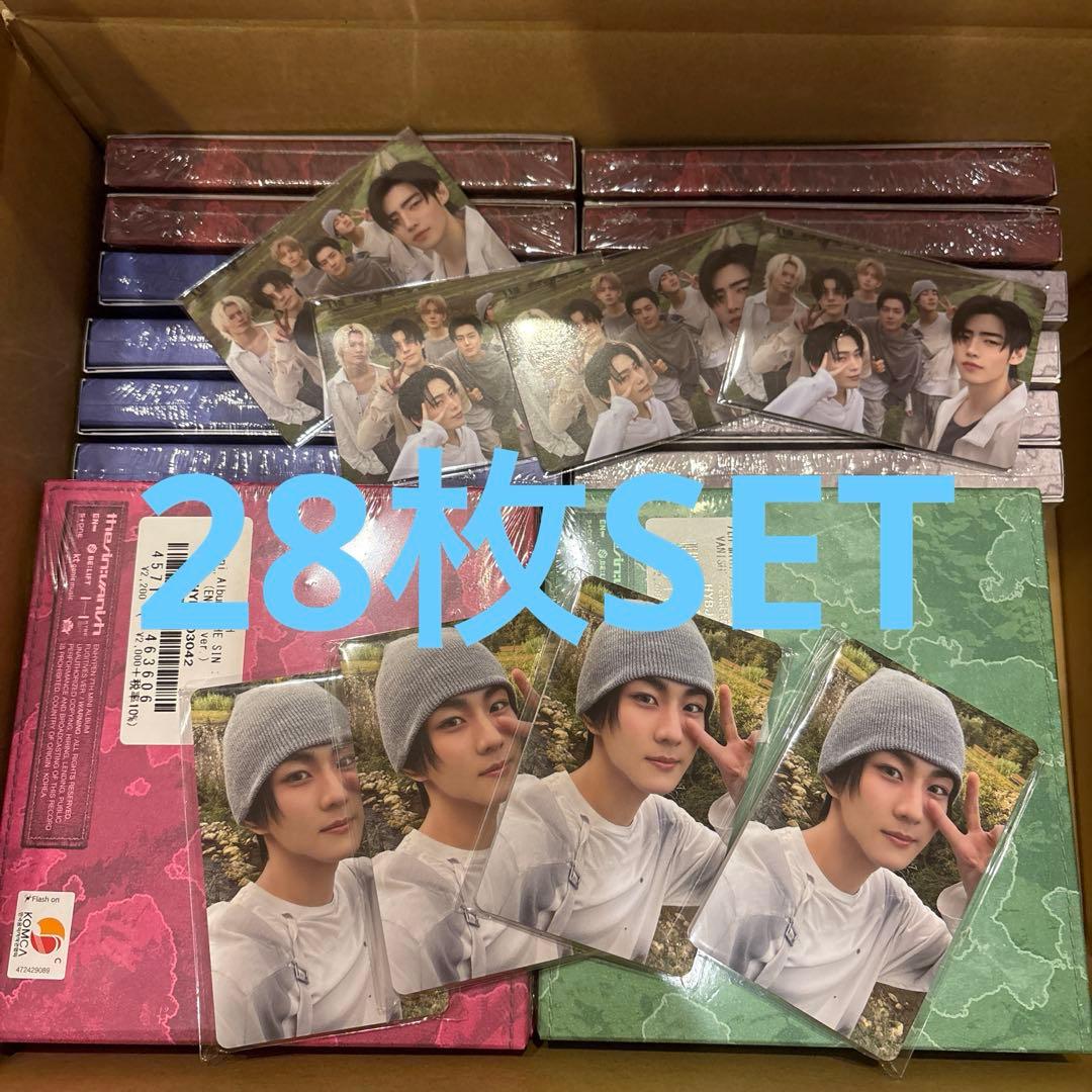 未開封　ENHYPEN 7枚セット×4 THE SIN: VANISH 28枚 ENHYPEN 7th Mini Album『THE SIN : VANISH』《@Loppi・HMV限定特典