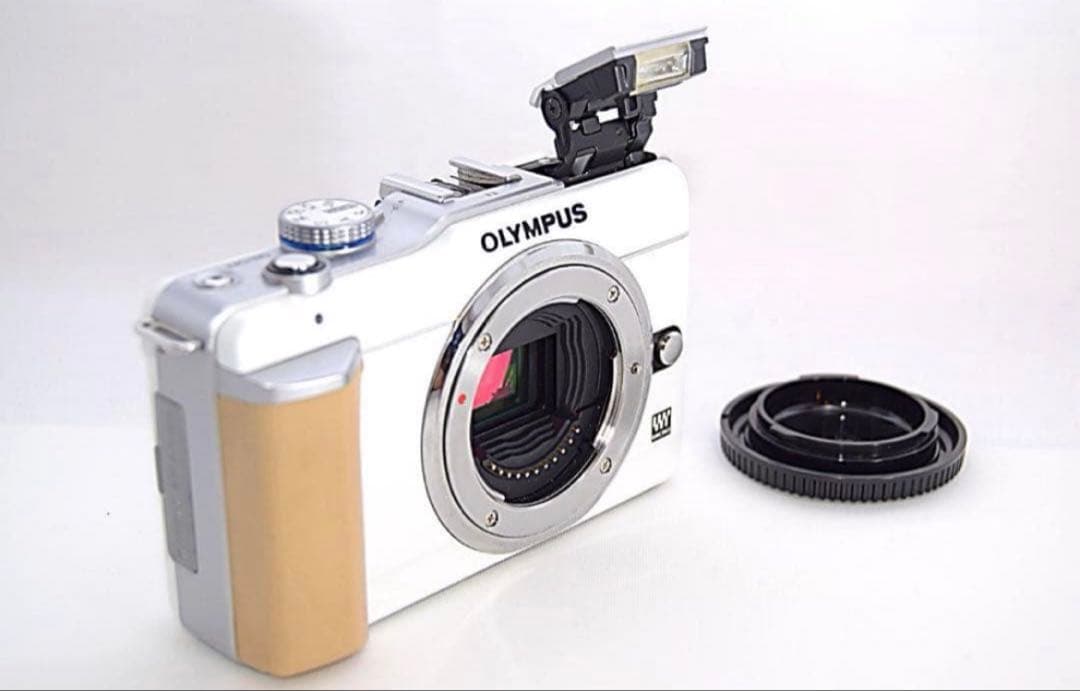 ✨美品✨❤️スマホ転送❤️オリンパス E−PL1 可愛いミラーレスカメラ