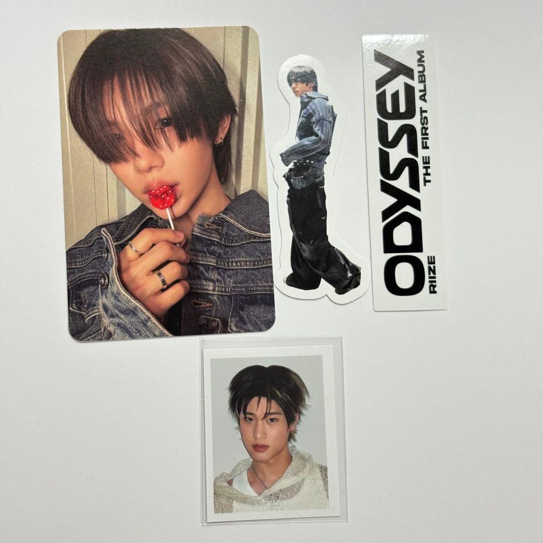 RIIZE ODYSSEY ショウタロウ トレカ ステッカー - メルカリ