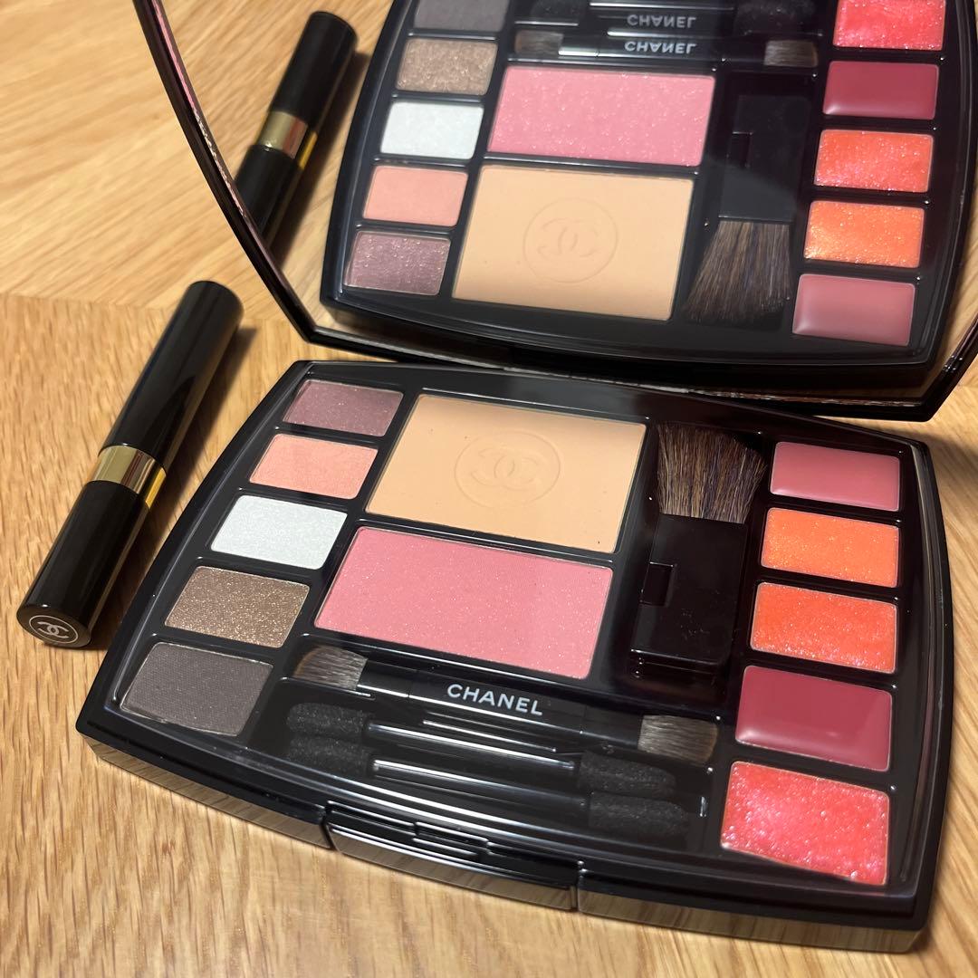 r　CHANEL トラベルメイクパレット 楽天市場】CHANEL TRAVEL MAKEUP PALETTE“HARMONIE DE CAMELIAS