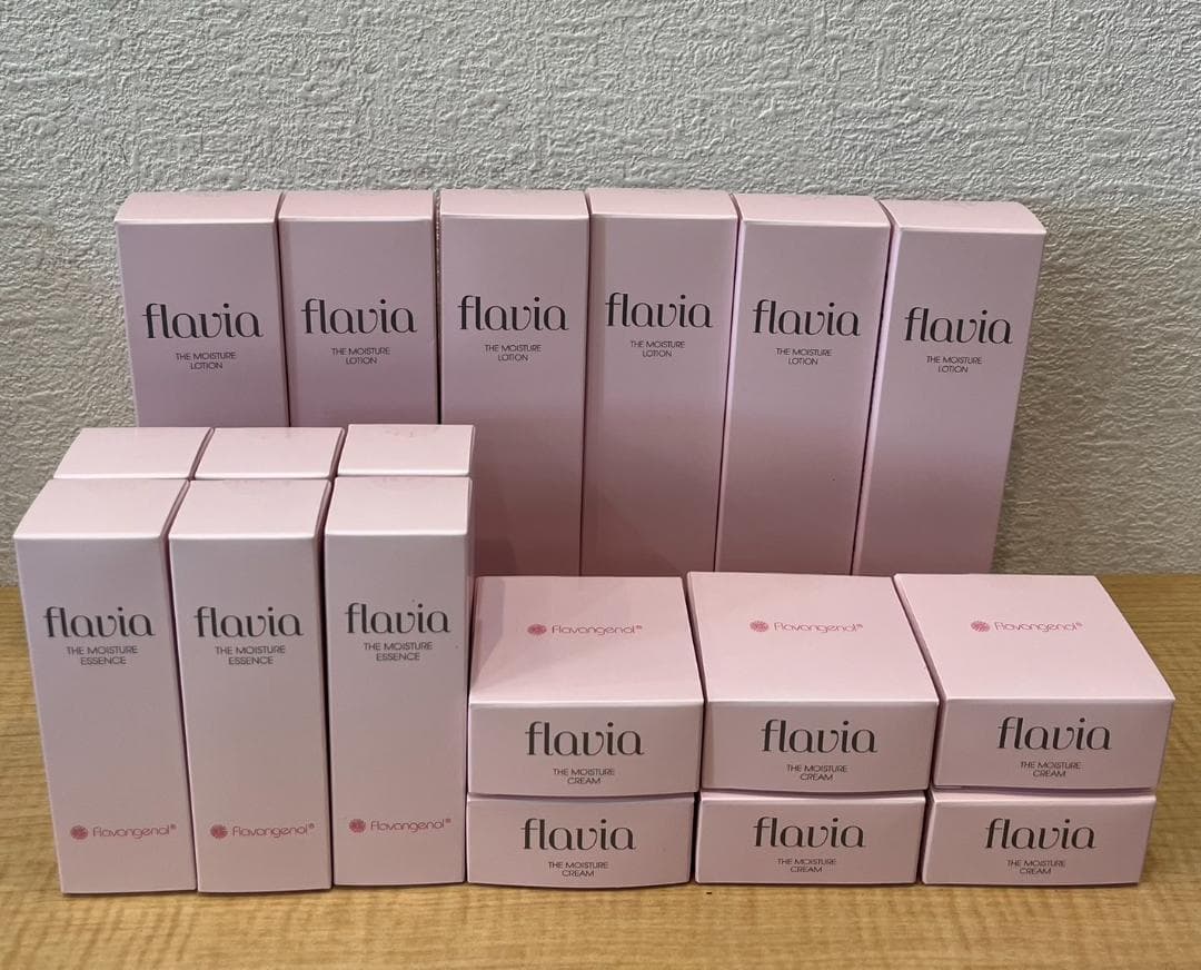 【新品未開封品】flavia 3点セット×６セット　計18本セット