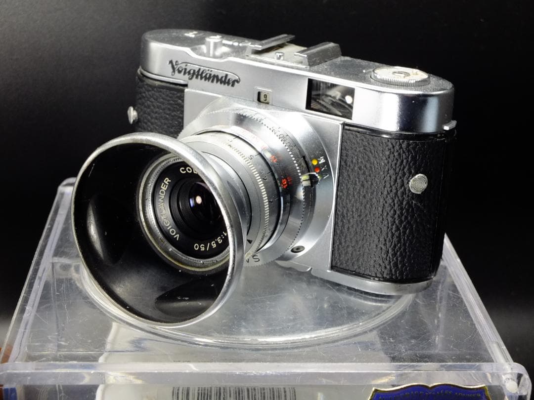 フォクトレンダーVITO B前期型／50mmF3.5フード付【実写確認済整備品