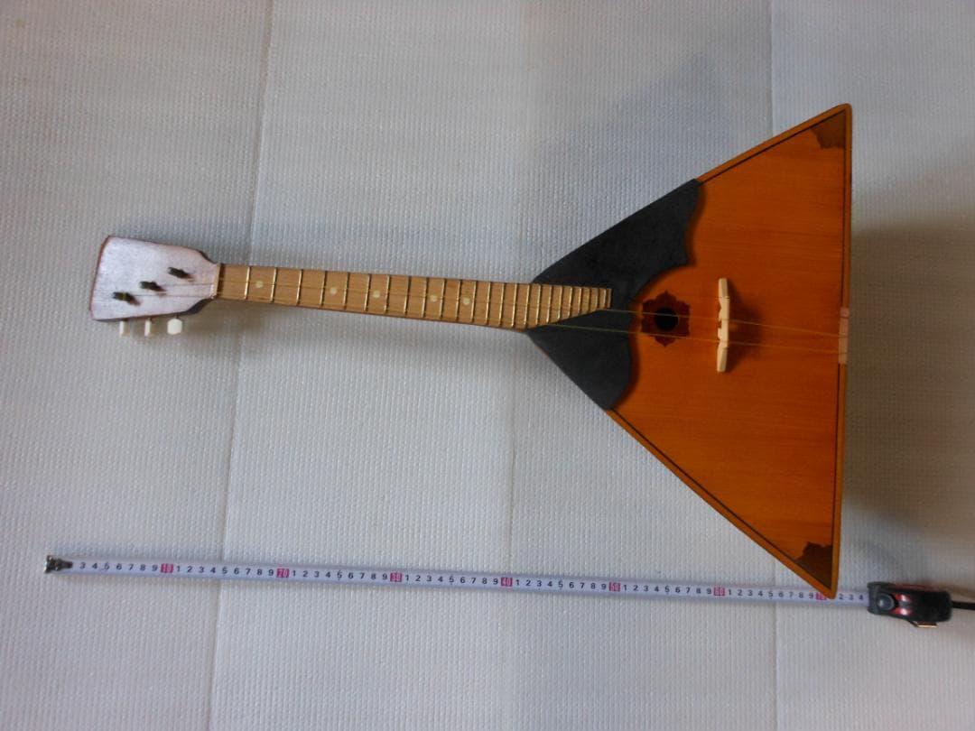 バラライカ(?) 3弦 木製 約70cm - メルカリ