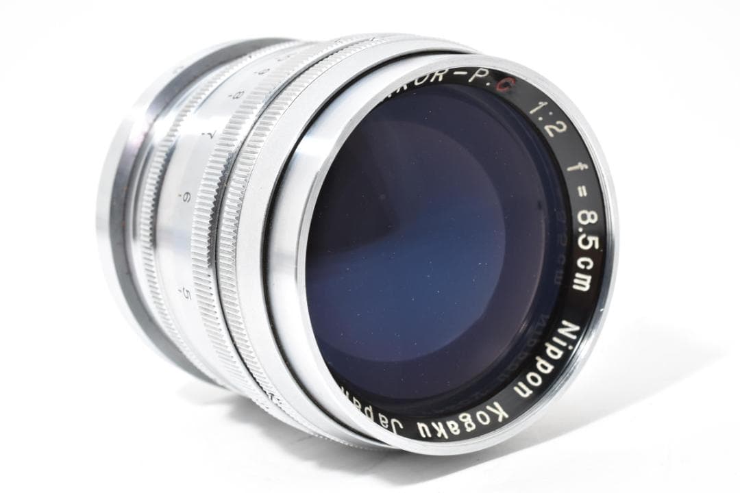 ★希少・美品★ Nikon NIKKOR-P.C 8.5cm F2 Sマウント
