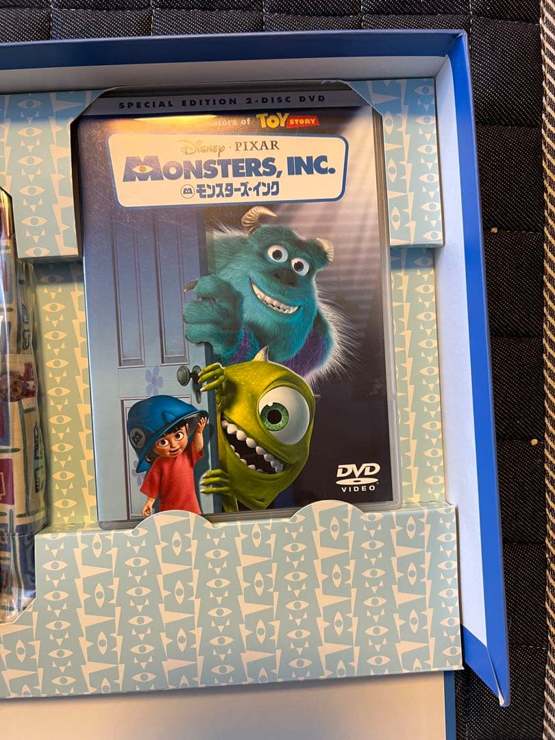 モンスターズインクDVD」リミテッドコレクターズBOX 10000セット限定