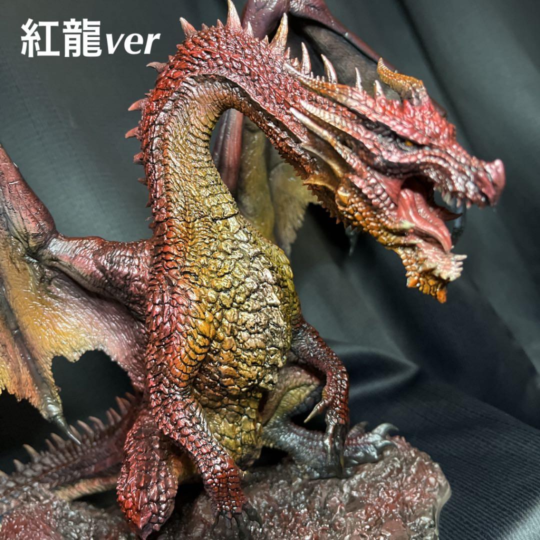 紅龍 ミラバルカン ミラボレアス リペイント フィギュア - メルカリ