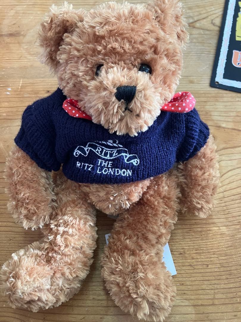 ベアー（The Ritz London）リッツ・ロンドン クマ の ぬいぐるみ
