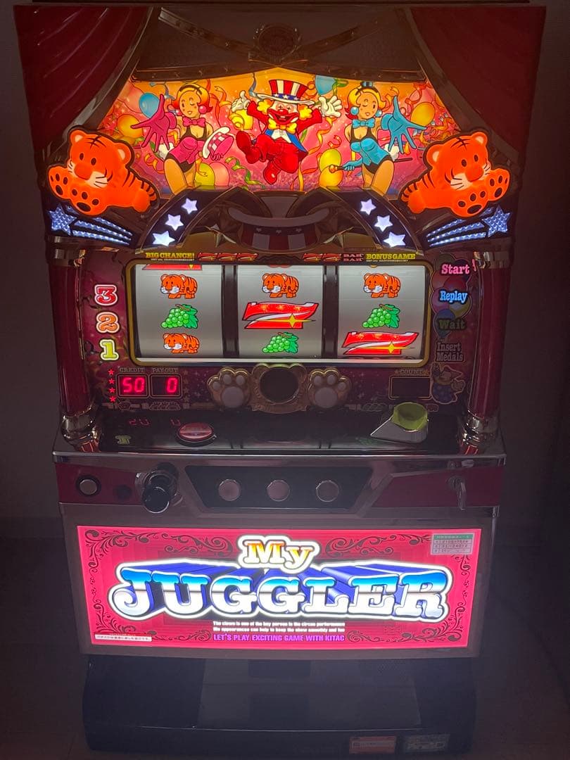 スロット実機 SマイジャグラーV 6号機