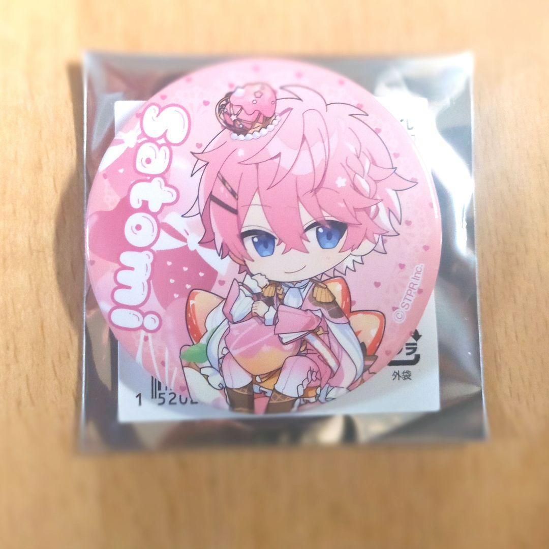 すとぷり 9周年 アニバーサリーグッズ さとみくん デフォ 缶バッジ